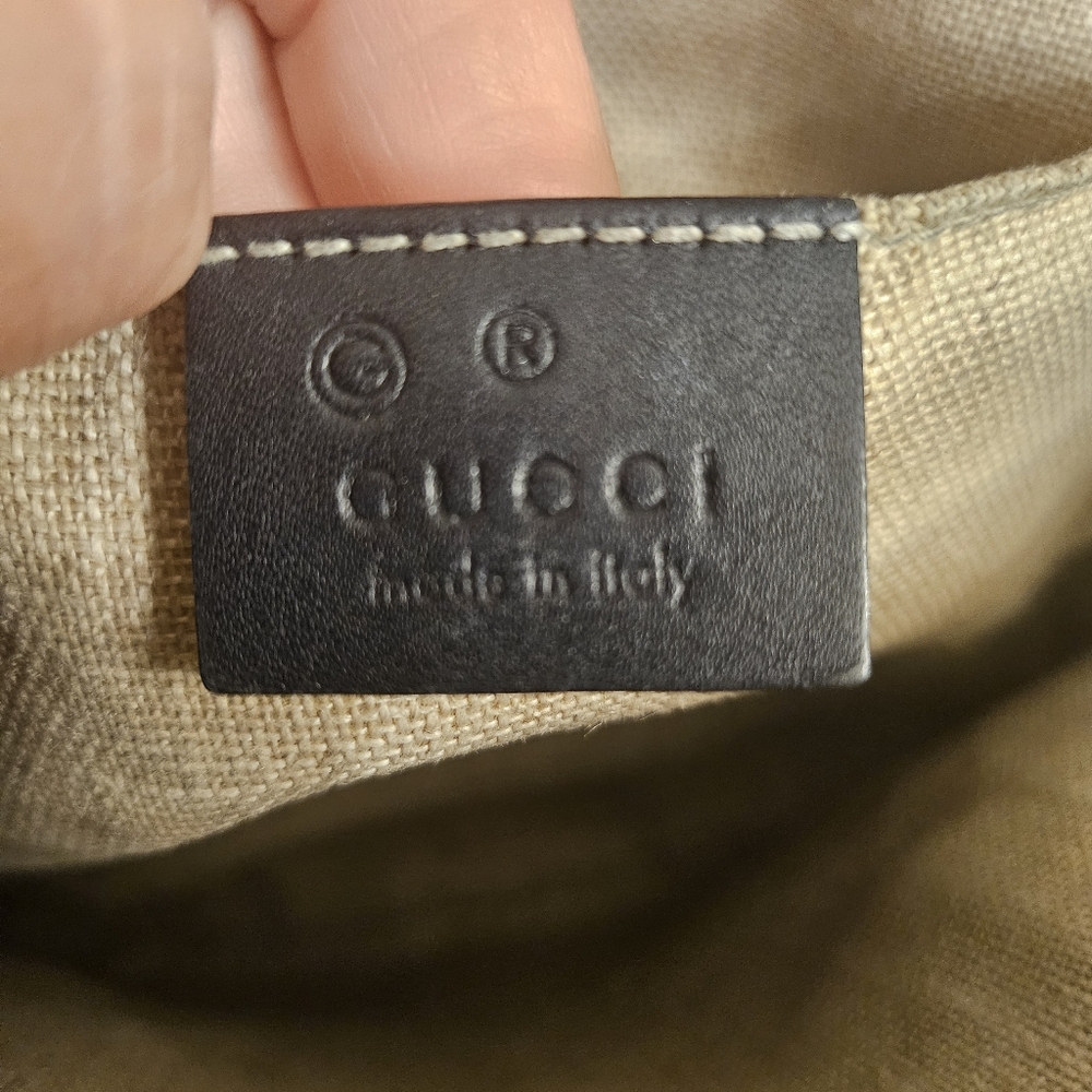 π Gucci Microguccissima Dome Satchel | Dark Navy Blueπ - Picture 14 of 16